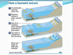 Dove nascono gli tsunami