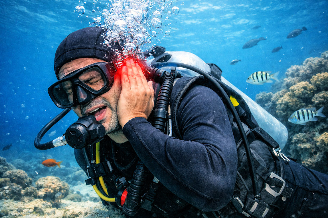 AI DIVER EAR PAIN