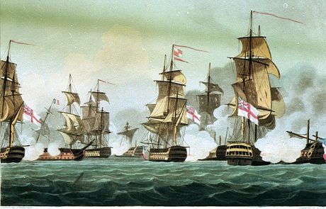 Il naufragio della HMS Couragueux in una lettera coeva dell'ammiraglio John Jervis