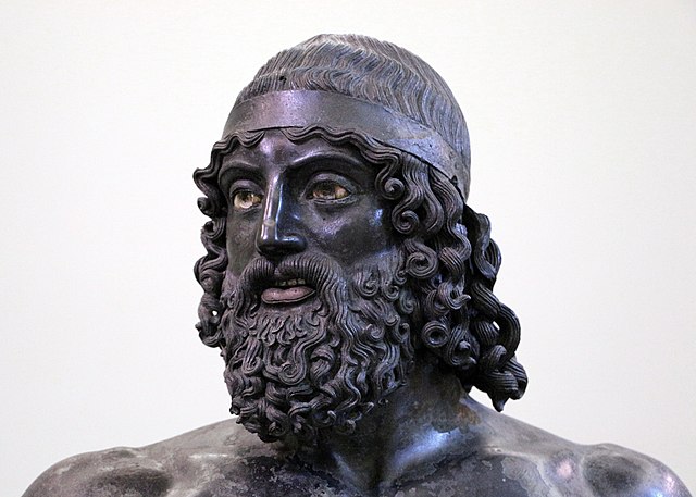 ARCHEOLOGIA Bronzi_di_riace,_statua_A_detta_il_giovane,_V_secolo_ac._13