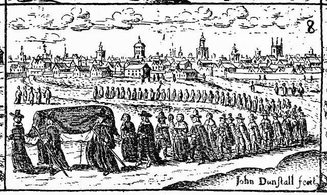 EMERGENZE AMBIENTALI EPIDEMIE Nine_images_of_the_plague_in_London,_17th_century_Wellcome_L0016640_(cropped)