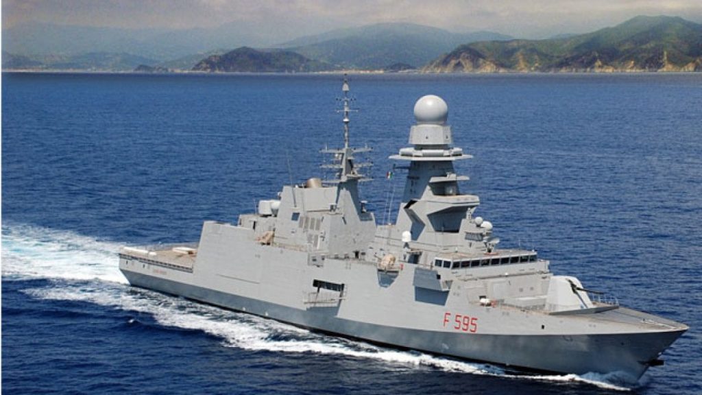 Questa immagine ha l'attributo alt vuoto; il nome del file è FREGATA-LUIGI-RIZZO-FREMM-1024x576.jpg