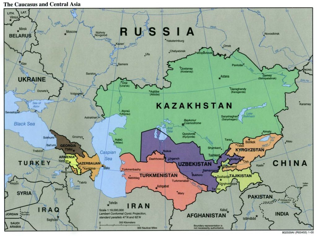 Questa immagine ha l'attributo alt vuoto; il nome del file è Caucasus_central_asia_political_map_2000-1024x763.jpg