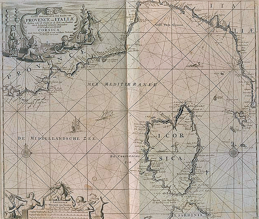 CARTOGRAFIA-CORSICA-MAR-LIGURE-1738_map_of_Ligurian_Sea