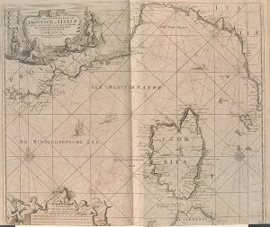 CARTOGRAFIA CORSICA MAR LIGURE 1738_map_of_Ligurian_Sea