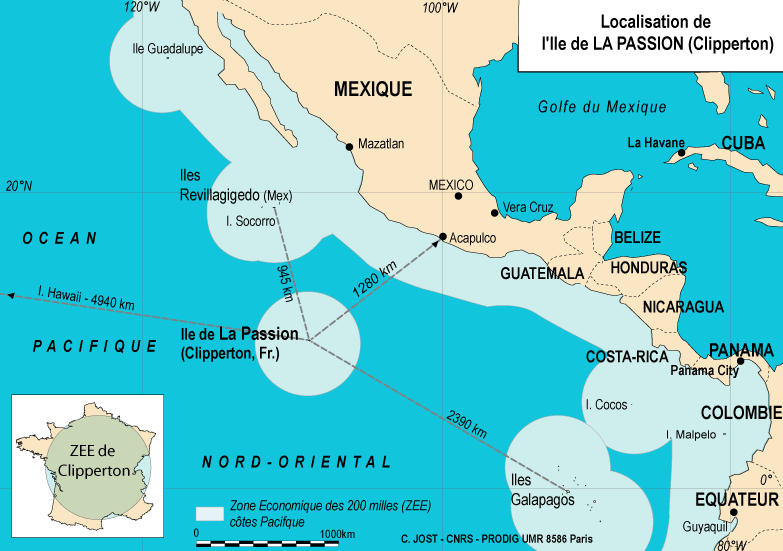 Questa immagine ha l'attributo alt vuoto; il nome del file è Localisation_de_lile_de_Clipperton-wikipedia.png