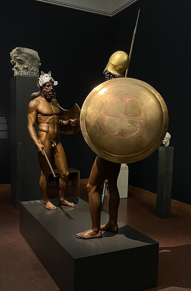 Questa immagine ha l'attributo alt vuoto; il nome del file è ARCHEOLOGIA-Experimental_Reconstruction_of_the_Riace_Bronzes_by_Liebieghaus_Polychromy_Research_Project.jpg
