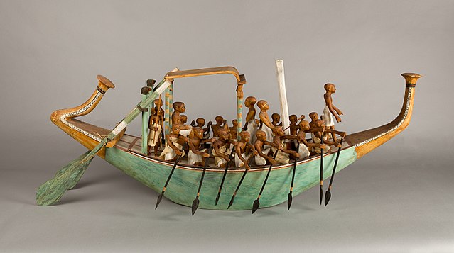 ARCHEOLOGIA BARCHE TIMONE 640px-Model_Paddling_Boat_MET_20.3.5_EGDP011925