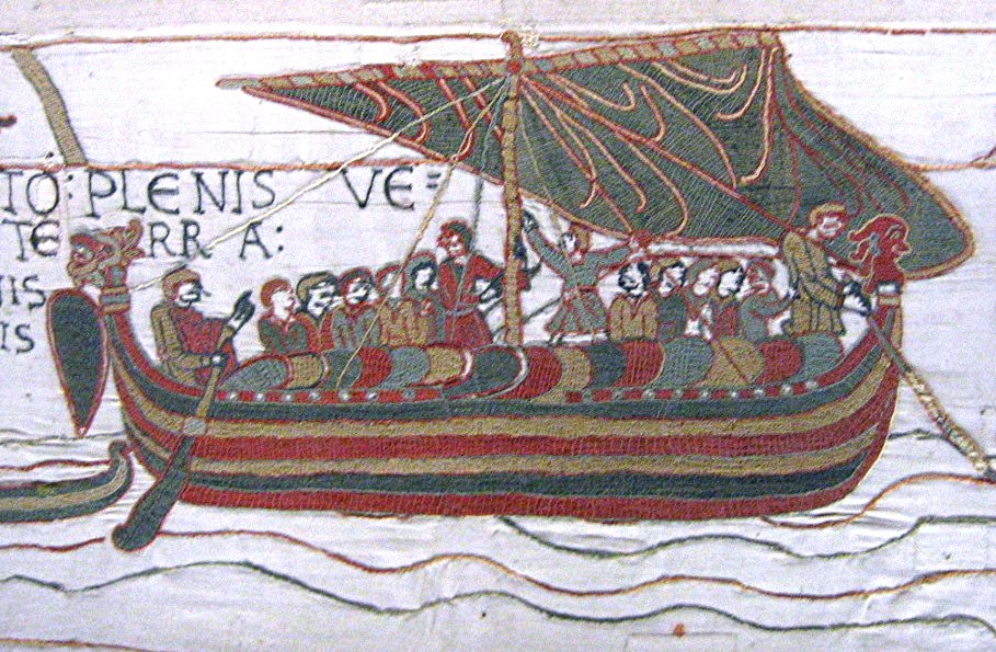 Questa immagine ha l'attributo alt vuoto; il nome del file è ARCHEOLOGIA-medioevo-bayeux-Tapisserie_bato1.jpg