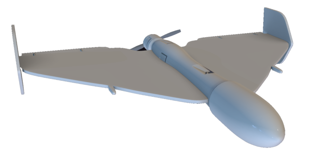 Questa immagine ha l'attributo alt vuoto; il nome del file è IRAN-Shahed_136_rendering.png