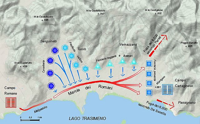 Questa immagine ha l'attributo alt vuoto; il nome del file è STORIA-ROMANA-640px-Battaglia_del_Trasimeno_-_Teoria_Fuchs-Pareti-De_Sanctis.jpg