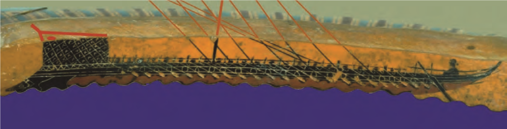 Questa immagine ha l'attributo alt vuoto; il nome del file è nave-da-guerra-romana-carro-da-i-classiarii-1024x262.png