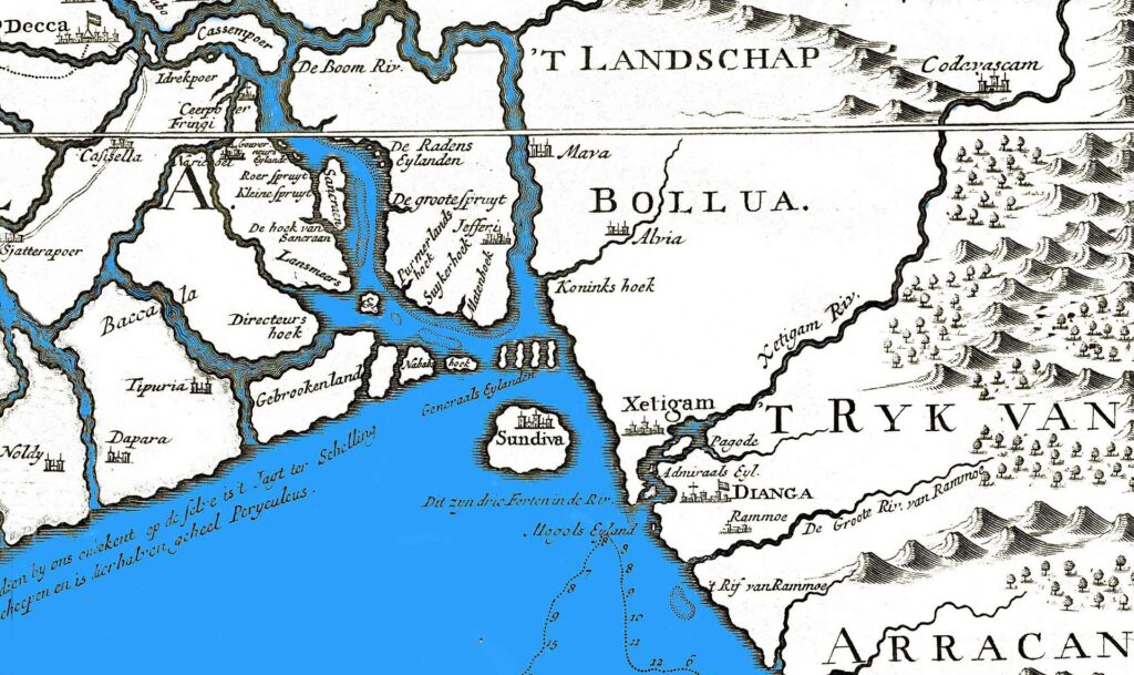 Questa immagine ha l'attributo alt vuoto; il nome del file è Bengale_Tire_de__Oud_en_nieuw_Oost-Indien__par_Francois_Valentyn_1724-26-1024x609.jpg