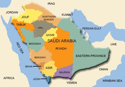 Questa immagine ha l'attributo alt vuoto; il nome del file è Saudi_map.jpg