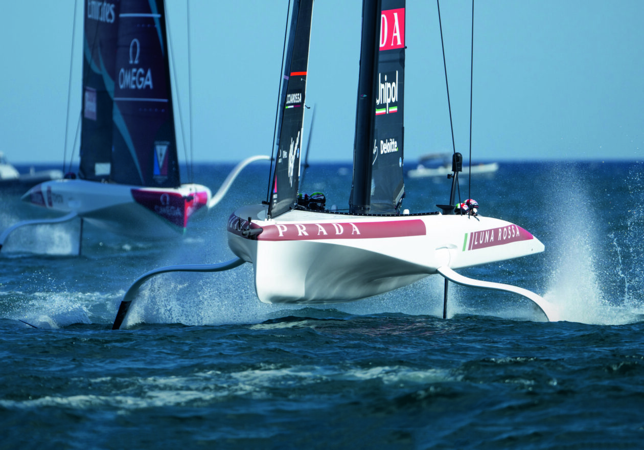 Louis Vuitton 38th America's Cup - Preliminary Regatta Sardinia - Official Practice Race