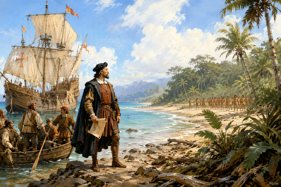 AI AMERIGO VESPUCCI SCOPRE LE AMERICHE